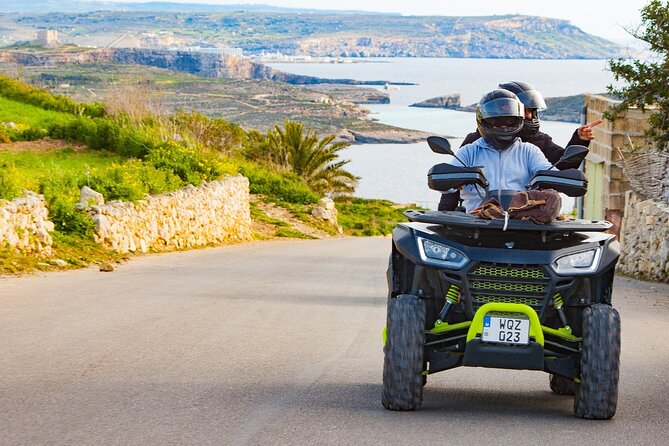 Gozo All Inclusive Quad Bike Day Tour - Blue Lagoon - Starting from Valletta: Convenient Pickup and Crossings