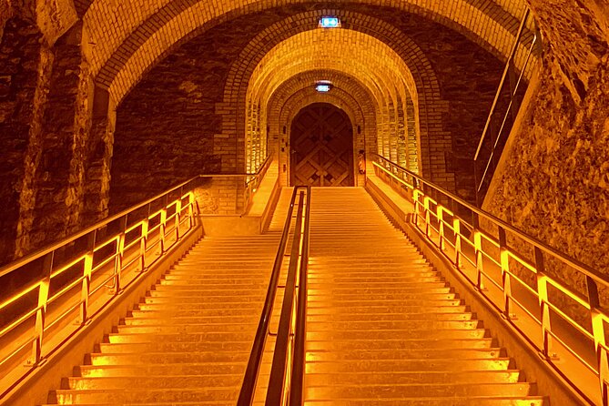 GRAND VINTAGE Taittinger Veuve Clicquot Cellars & Tastings trip - Exploring Champagne Taittinger’s Historic Cellars