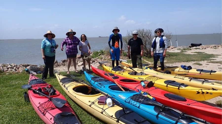 Greenland Paddle | Sea Kayaking Skills Development Course - Learning to Paddle with a Greenland Paddle in Texas