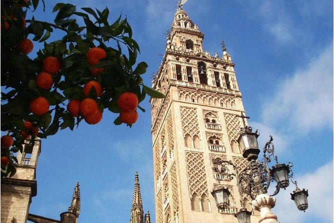 Group Seville Jewish Quarter and Cathedral - The Exterior of Torre Giralda and Optional Tower Ascent