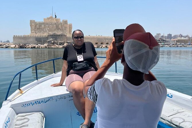 Group Tour to the landmarks of Alexandria from Alexandria city - Exploring the Ancient Roman Amphitheater and its surrounding gardens