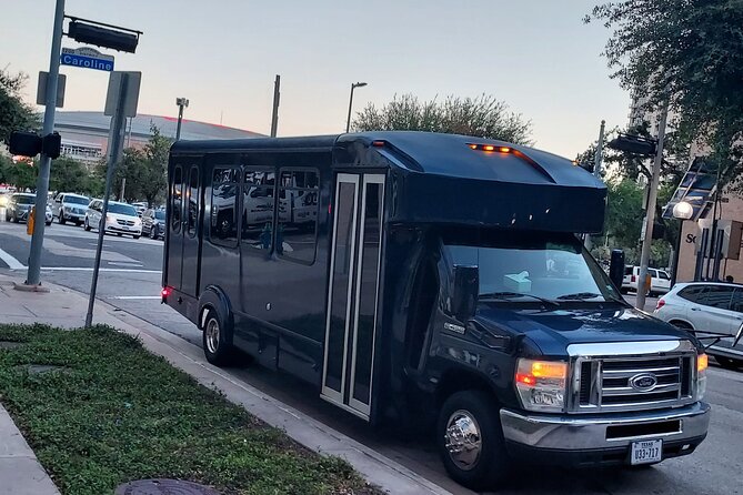 Group Transportation Houston to Galveston Cruise & Hotels 16 PAX. - Pickup Locations in Houston and IAH Airport