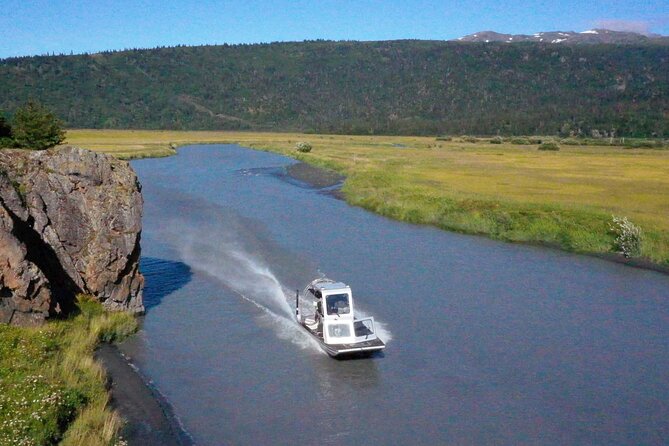 Guided Airboat Tour - Starting from Homer: Scenic SUV Ride to the Tidal Flats