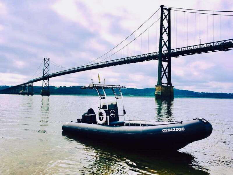 Guided cruise to discover Orleans Island and Quebec City - Scenic Views of Quebec City and Montmorency Falls from the Water