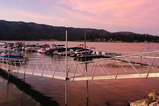 Guided Hiking Tour in Big Bear with Sunset Champagne toast on Private Dock - Top Viewpoints with Panoramic Lake Vistas
