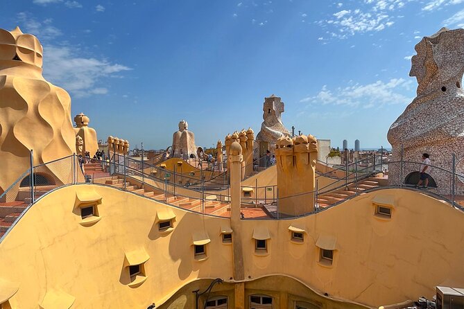 Guided private morning tour of La Pedrera with Casa Batlló ticket - Inside La Pedrera: Architectural Marvels and Insights