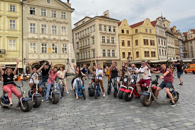 Guided sightseeing e-scooter tour of Prague: 2 hours - Starting Point and Meeting Details in Prague