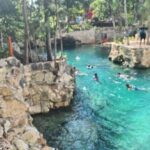 Guided tour of 4 cenotes at Casa Tortugas with transportation and buffet - The Thrill of Jumping at Cenote Wisho
