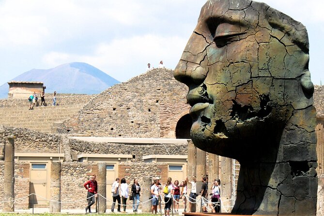 Guided Tour of Pompeii and Herculaneum with Lunch and Ticket - Starting Point in Sorrento at Bar Kontatto