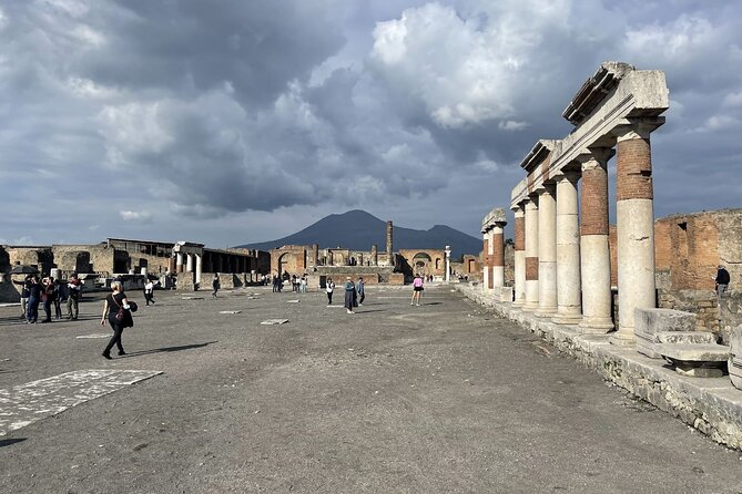 Guided Tour to Pompeii Ruins and Vesuvius from Sorrento - Convenient Pickup and Transportation in Sorrento