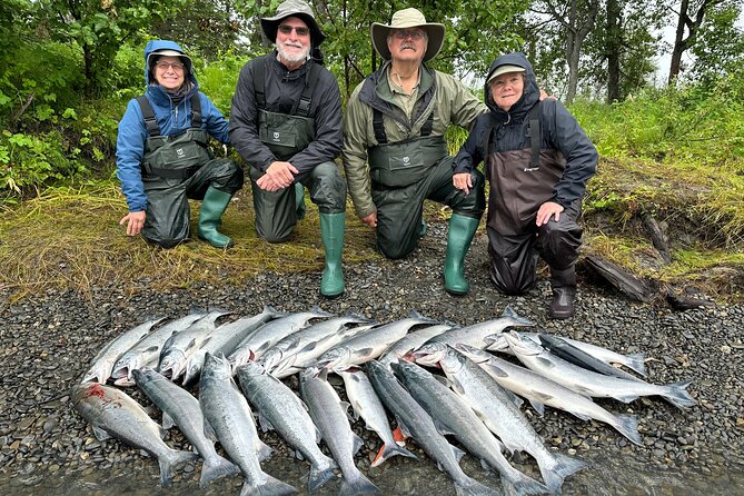 Half day Alaska Salmon Fishing on the Kenai Peninsula - The Excitement of Salmon Fishing on the Kenai River