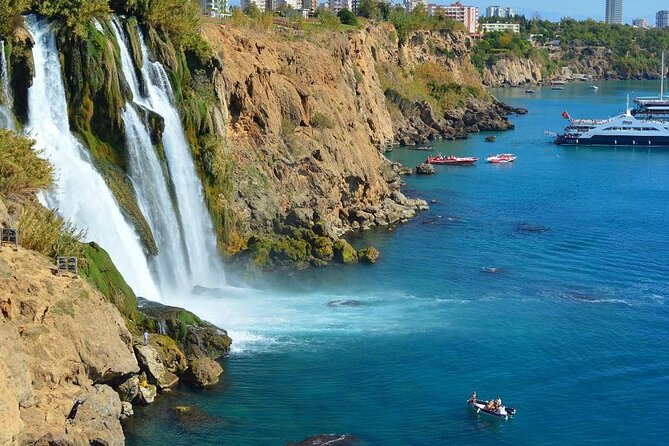 Half-Day Boat Tour to Antalya Waterfalls from Belek - The Unique Cliffs of Falezler and Swimming Opportunities