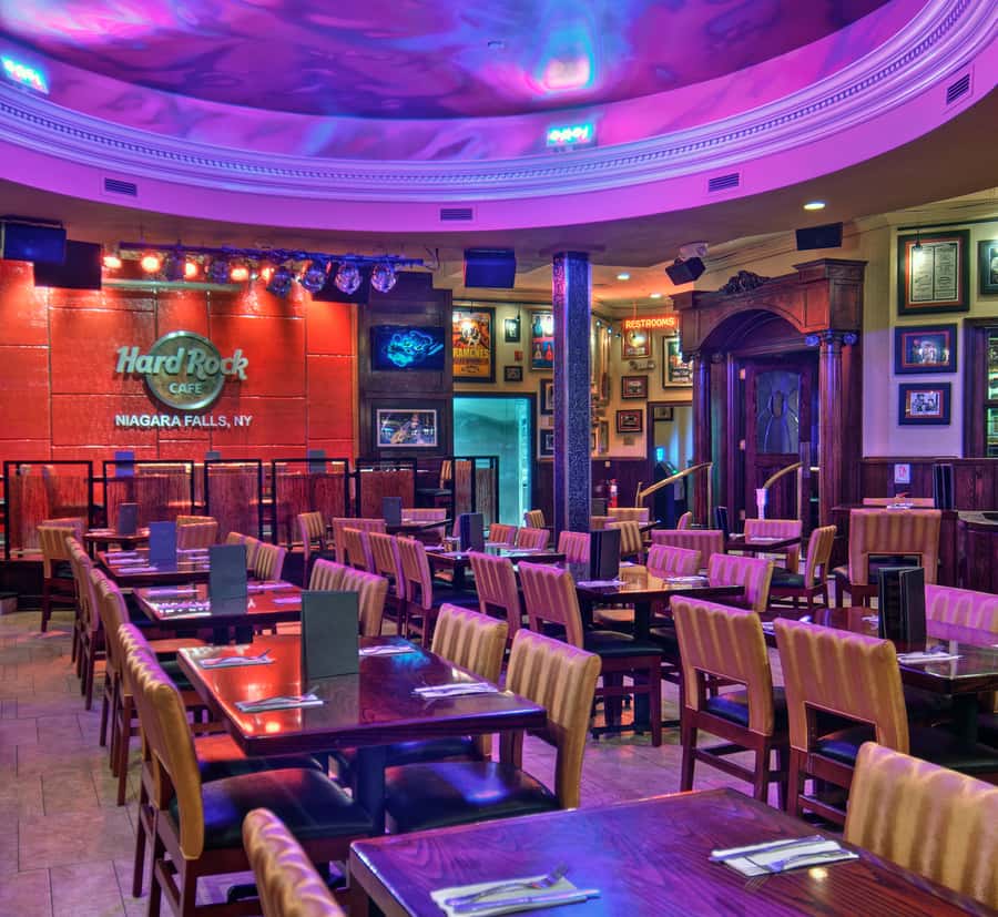 Hard Rock Cafe Meal: Niagara Falls, United States - Two Menu Options: Acoustic Rock and Electric Rock