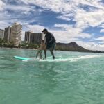 Hawaiian Surfing lessons - Meeting Point at Duke Paoa Kahanamoku Statue in Waikiki