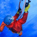 Heli Glacier Crevasse Ice Climbing- Summer - The Guided Ice Climbing Instruction and Safety