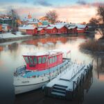 Helsinki: All highlights & Medieval Porvoo by VIP Car - Exploring Medieval Porvoos Brightly Colored Old Town