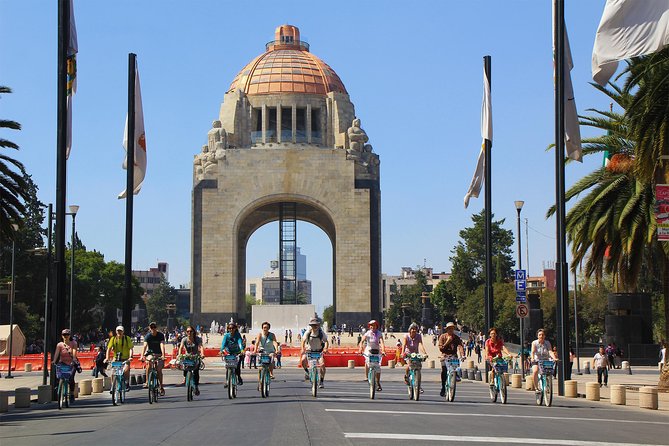 Heritage Bike Tour CDMX evolution since Tenochtitlan - Exploring Mexico City’s Iconic Architecture and Landmarks