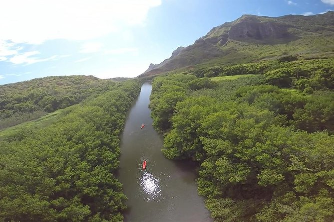 Hidden Valley Falls Kayak and Kauai Hike Adventure - Kayaking Along Huleia River and the Wildlife Refuge