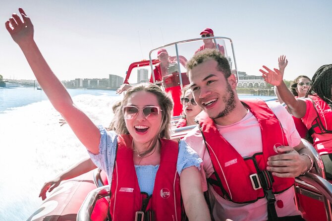 High-Speed Thames River Speedboat in London - Starting Point at London Eye Pier for a Central London Launch