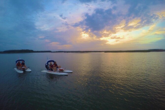 Hilton Head Island Guided Water Tour by Creek Cat Boat - Driving your own creek cat boat: a hands-on adventure