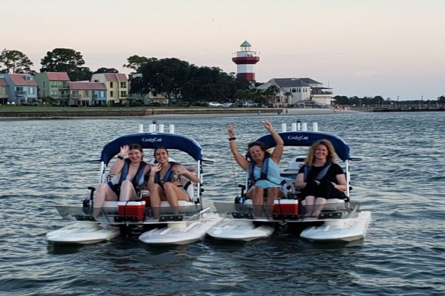Hilton Head Island: Sunset Creek Cat Boat Tour - Visiting Harbourtown and Daufuskie Island from the Water