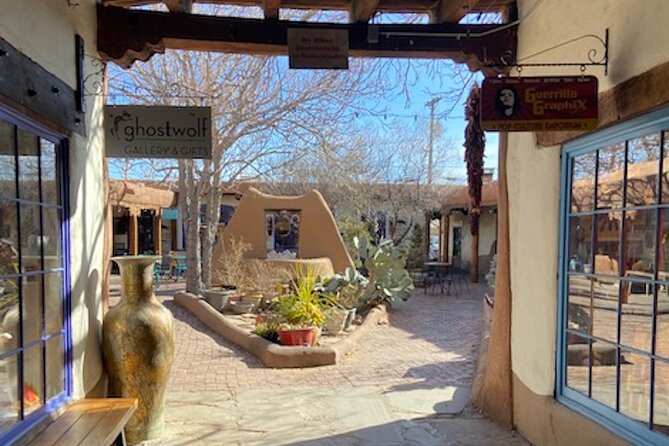 Historic Old Town Albuquerque smart phone App/Audio Walking Tour - San Felipe de Neri Church and Church Street Cafe