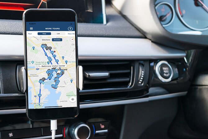 Historical Baltimore Self-Driving Sightseeing Audio Tour - Iconic Landmarks: Baltimore City Hall and Washington Monument