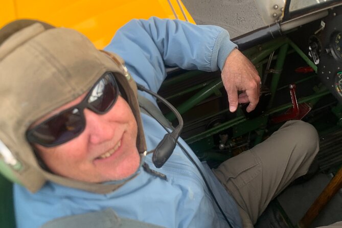 Historical Flight in an Open Cockpit Biplane from WWII - Starting Point in Mesa and Meeting Details