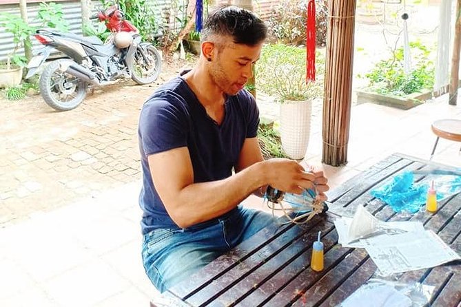 Hoi An Countryside Tour:Basket Boat, Buffalo Ride,Farming & Lantern Making Class - Bamboo Basket Boat Ride in Coconut Forest: Testing Your Seafarer Skills