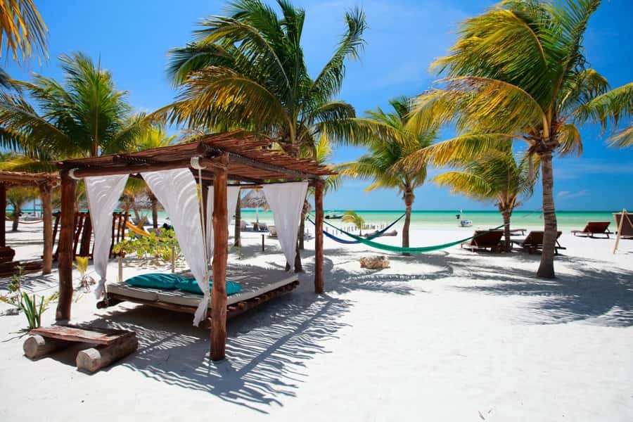 Holbox : boat tour, golfcart, beach club, pick up available - Starting Point and Transportation from Cancun and Tulum