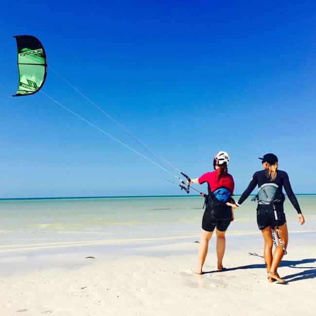 Holbox: Kitesurfing Lessons Private Course (3 hours) - Starting in Calm Waters at Las Nubes for Beginners