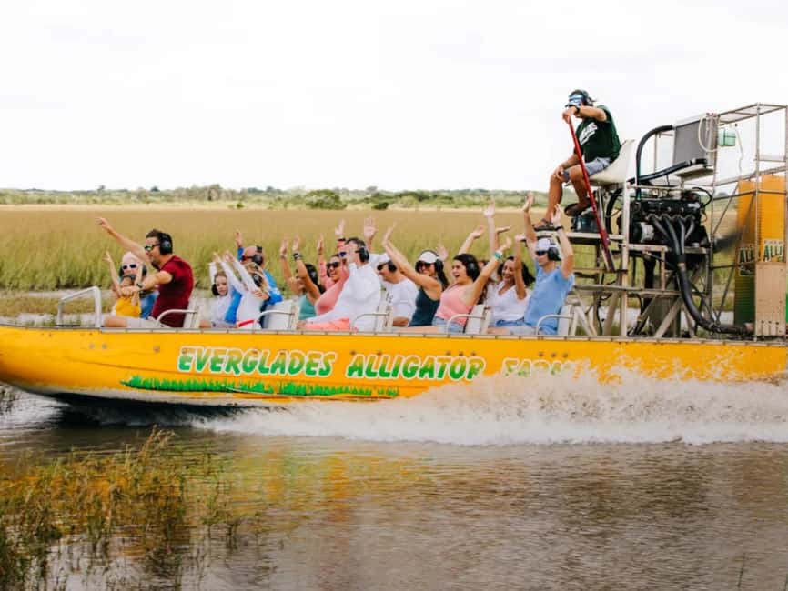 Homestead: Everglades Alligator Farm Entry and Airboat Ride - Meeting Point and Tour Logistics in Homestead, Florida