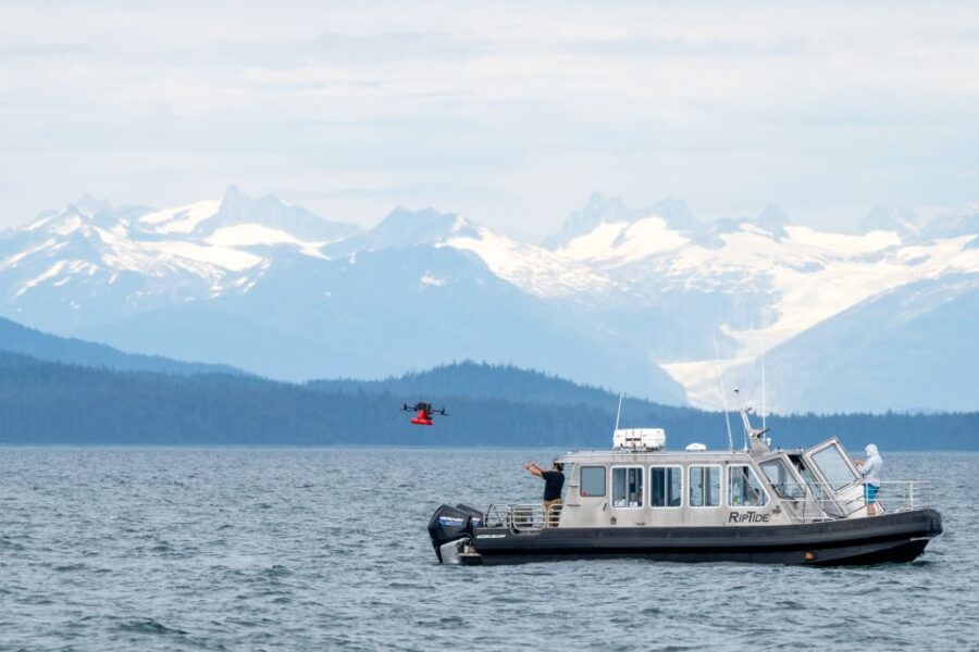 Hoonah: Icy Strait Whale Watch with Drone Filmography - The Departure Point and How to Find It