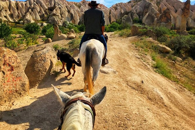 Horse Riding in Cappadocia in fairy chimeys - Exploring Cavusin: Cave Houses and Churches