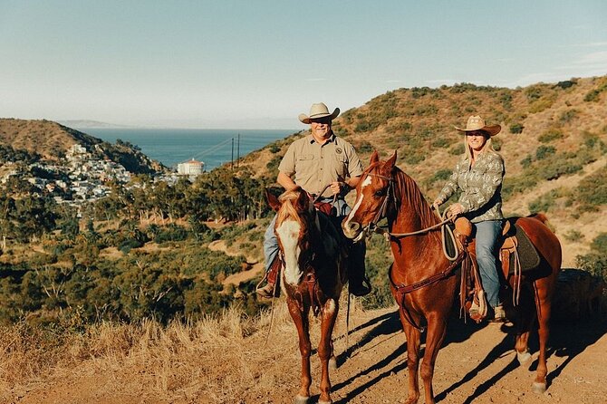 Horse Trail Overlook Group Ride on Catalina Island - Scenic Trails with Panoramic Views of Avalon