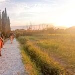 Horseback riding at sunset 1 hour at the Certosa di Pisa - The Meeting Point at La Cartuja Equestrian Center