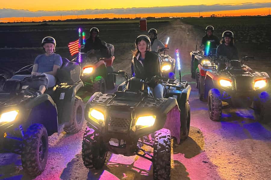 Houston TX 45-Minute Night ATV Riding with Photos Included - The 45-Minute Night ATV Adventure in Houston