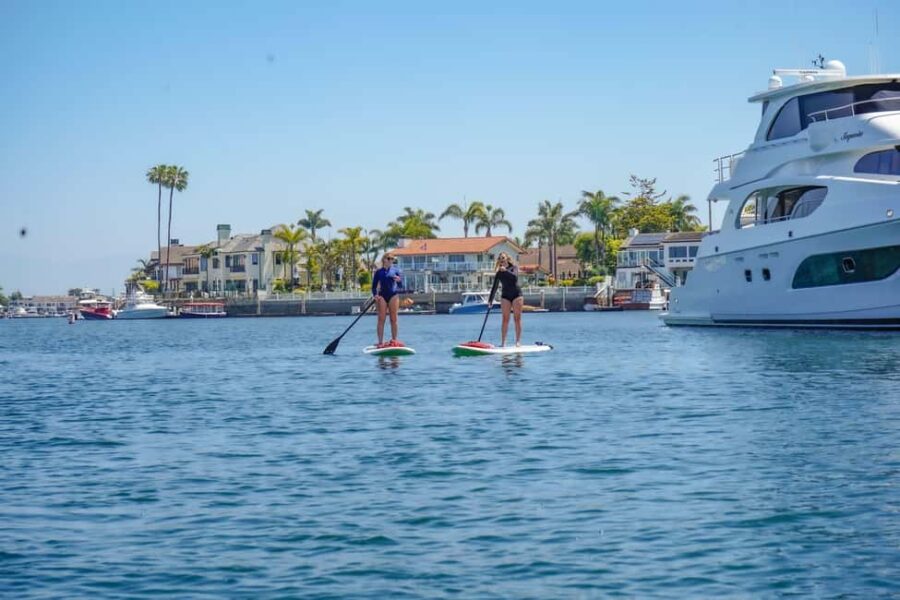 Huntington Harbour Paddleboard Lessons - Key Points