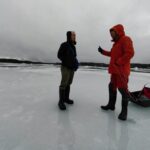Ice fishing experience with Backpacker Helsinki Tour - The Experience on Lake Bodom: From Ice to Grill