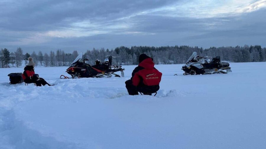 Ice Fishing in Rovaniemi - Expert Guides Dress You for Warmth and Share Skills