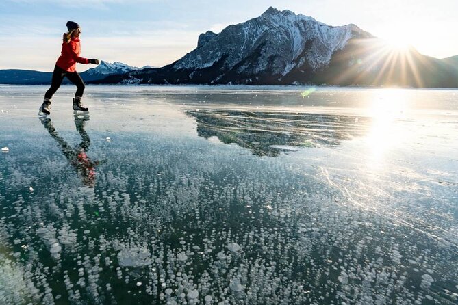 Icefields Parkway & Ice Bubbles of Abraham Lake Adventure - Abraham Lake’s Ice Bubbles: A Frozen Marvel