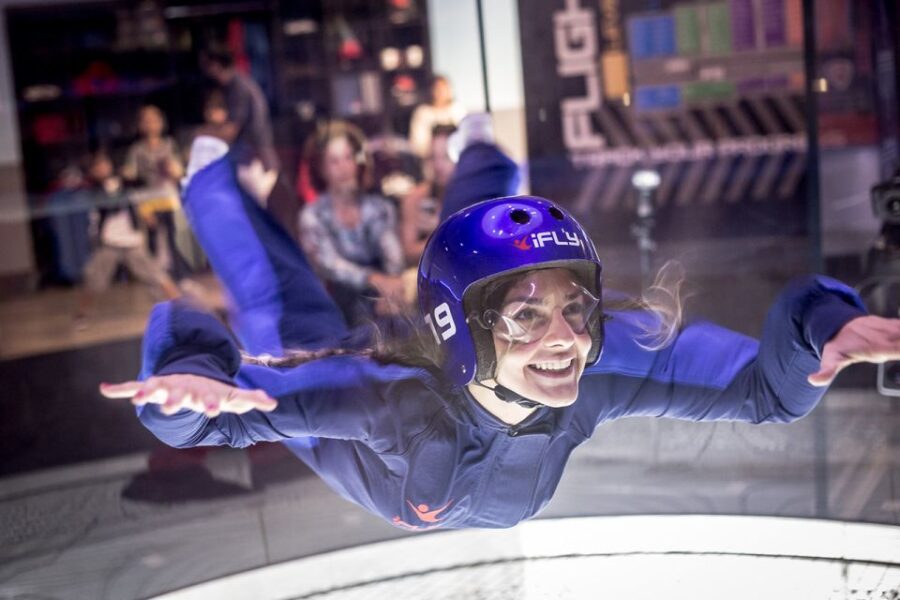 iFLY Houston-Memorial First-Time Flyer Experience - The Venue: iFLY Houston-Memorial Indoor Skydiving Facility