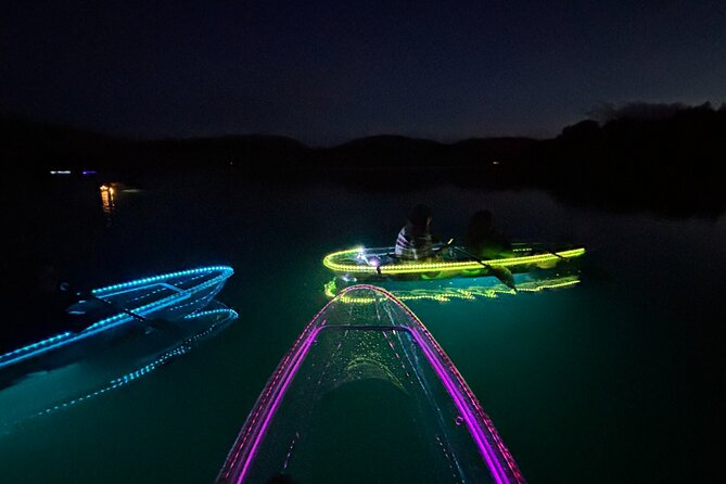 Illuminated Glass Kayak Sunset Tour//Whitefish, MT - The Guides Role in Enhancing the Experience