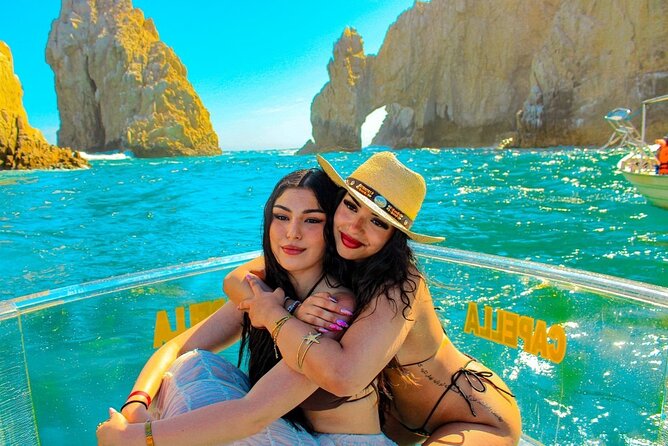 Instagrammable Glass-bottom boat trip in Los Cabos Bay - The Charm of a Transparent Glass-bottom Boat in Cabo San Lucas