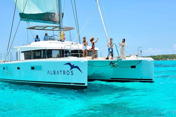 Isla Mujeres 4 in 1 Catamaran Combo Adventure - Set out on a Joyful Catamaran Sail from Cancun to Isla Mujeres