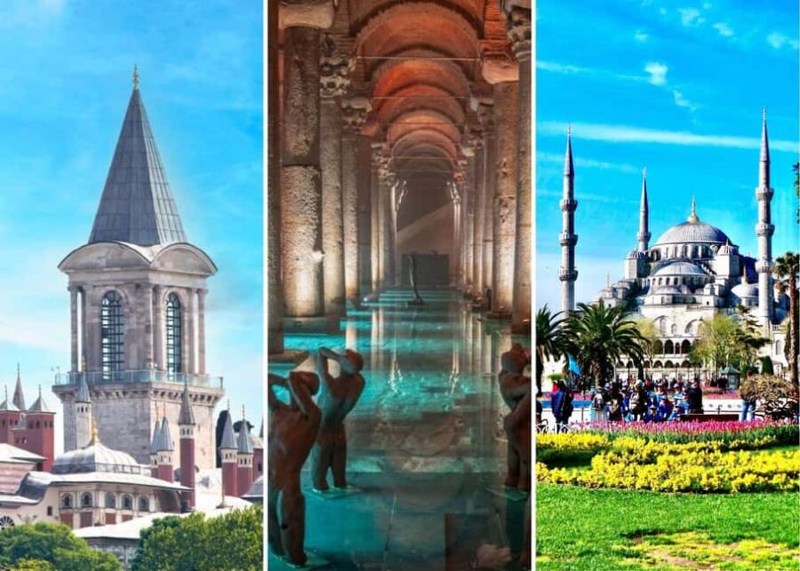 Istanbul Combo:Topkapi Palace,Basilica Cistern & Blue Mosque - Visit the Blue Mosque with a Guided Tour at 09:30 AM