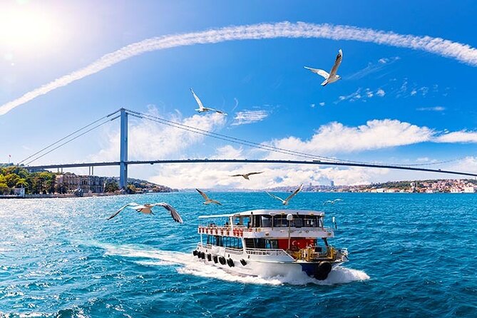 Istanbul Highlights Bosphorus Stops 1 +2 (Europe + Asia) - Cruising the Bosphorus: European and Asian Perspectives