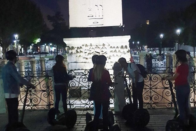Istanbul Segway Mini Tour - Evening - Exploring the Hippodrome Square at Night