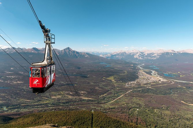 Jasper SkyTram - Views of Mountain Ranges and the Town of Jasper