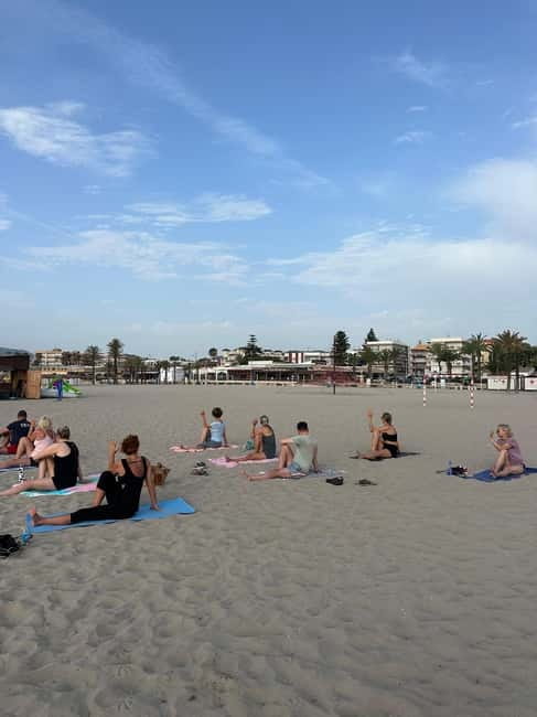 Jávea: Beach Yoga Class at Playa de L'Arenal (In English) - How the Beach Yoga Class Takes Place on Playa de LArenal
